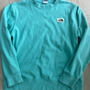 Sea foam green crew neck sweatshirt